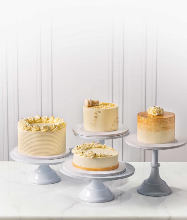 Statement cakes for standout celebrations.